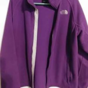 Northface fleece zipper jacket